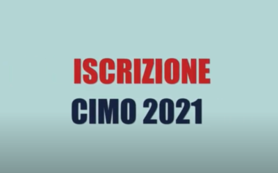 Iscrizione CIMO 2021