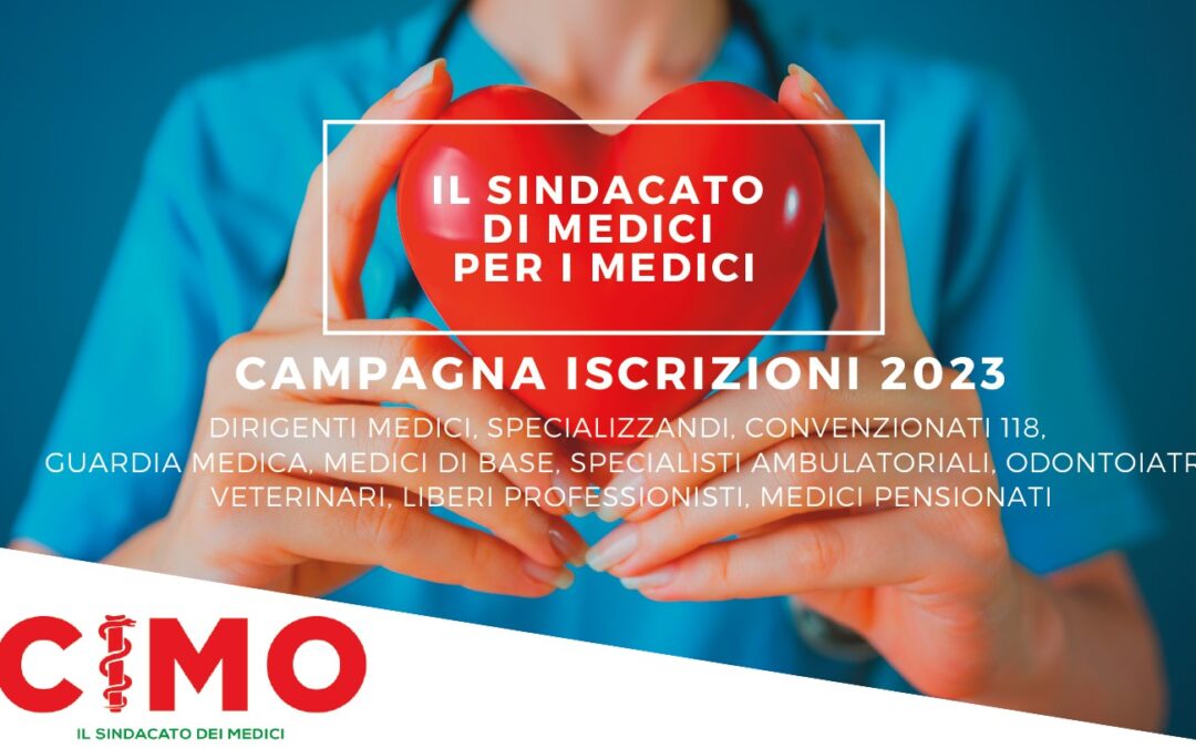 Campagna Iscrizioni CIMO 2023