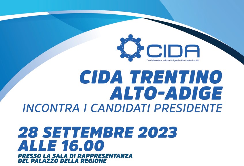 I dirigenti medici incontrano i candidati Presidente della Giunta Provinciale della Provincia Autonoma di Trento