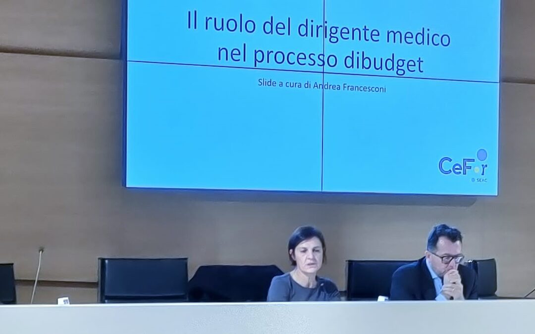 Incontro “ruolo del dirigente medico nel processo di budget aziendale “