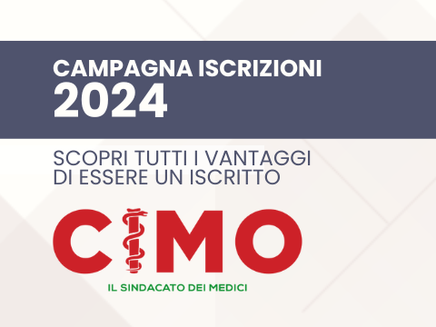 Campagna Iscrizioni CIMO 2024