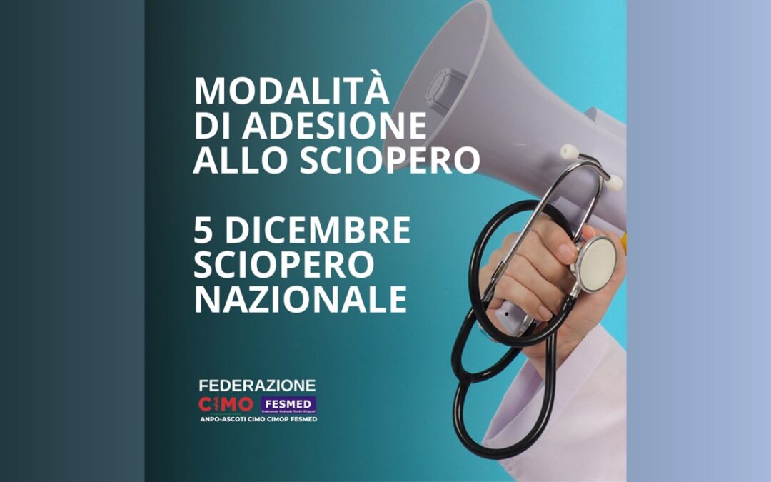 In 10 punti le corrette procedure per l’adesione allo sciopero del 5 dicembre 2023