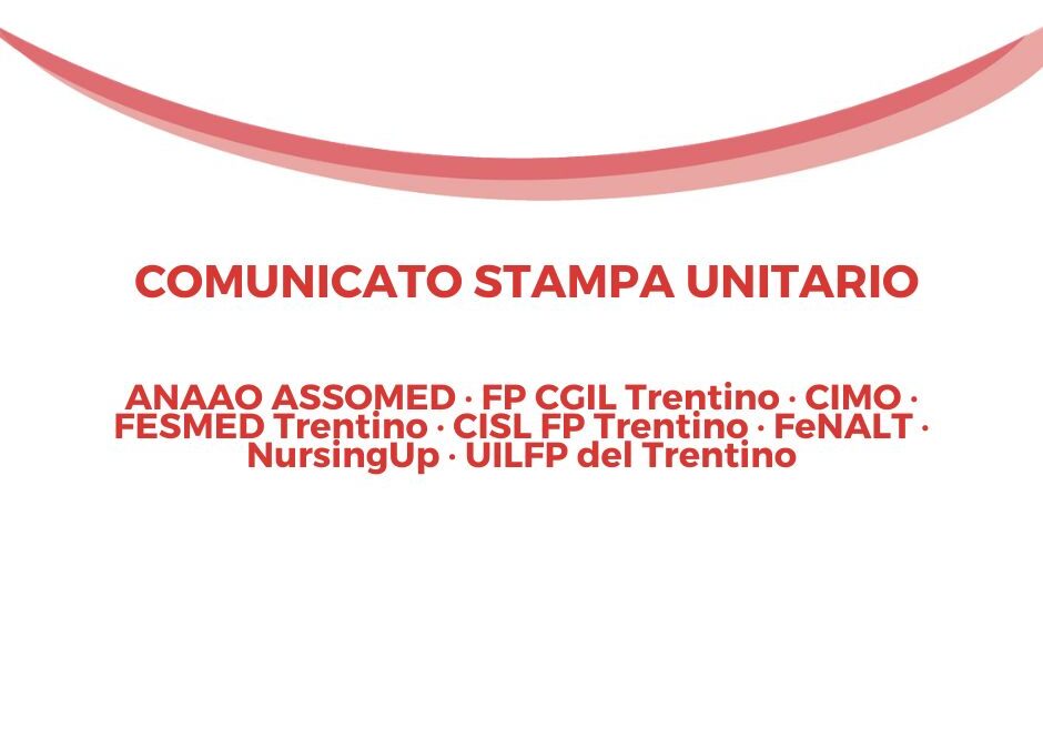 Comunicato stampa unitario 22 agosto 2026